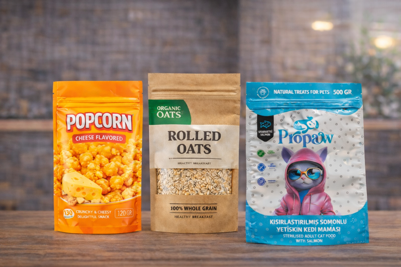 Baskılı Doypack Ambalaj