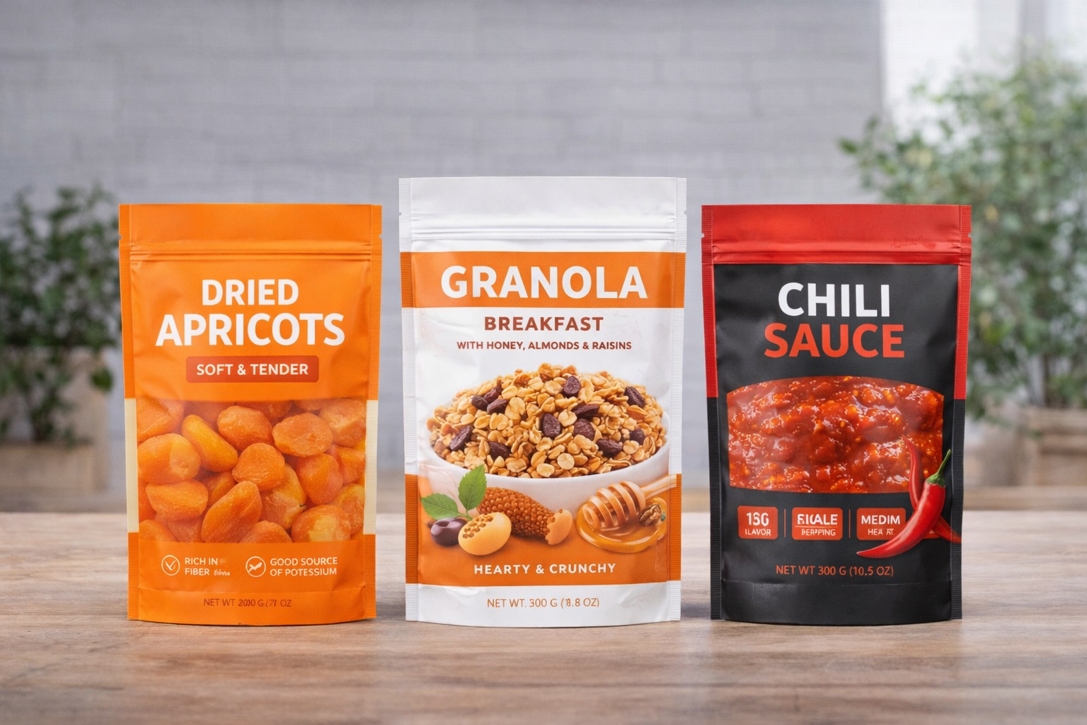 Baskılı Gıda Ambalaj Poşeti